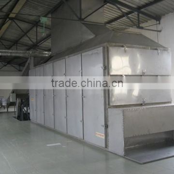 Continuous Hot Air Shrimp Fish Drying Machine Cooking Baking Machine