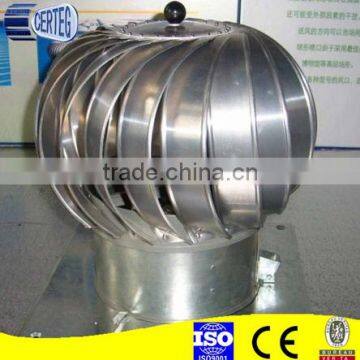 8inch 200mm stainless steel rotating spining chimney cowl Wind Driven turbine ventilator