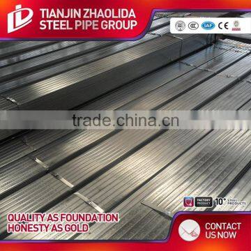 ASTM A795 Hot Drawned Galvanized Steel Square Tube for Construction Frame for Furniture Use photo-2