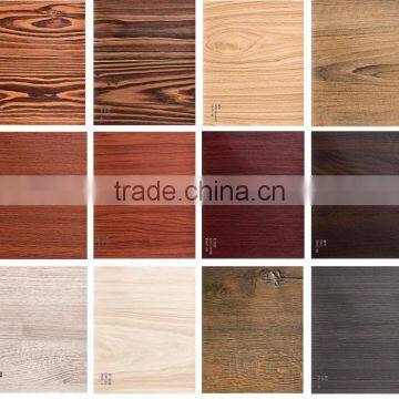 Fashion Wood Grain Decoration Soft Sheet Pvc Film for Cupboard and Cabinet