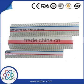 Sprial Steel Wire Reinforced Water Conveying PVC Hose Reel Irrigation photo-5