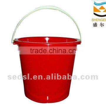 12L,14L household PP bucket, round water bucket with handle, pail