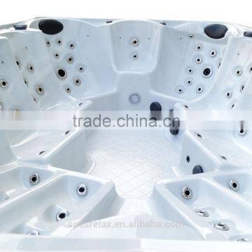 White Acrylic Whirlpool Massage Massage Type and Freestanding Installation Type Pop-up tv Outdoor Spa photo-5