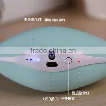 Shell Charge Hand Warmer Portable Mini Hand Warmer Electric Heating Treasure With Mobile Power Supply and Electric Torch photo-3