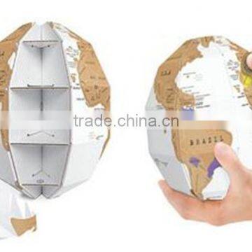 CT-529 Globe Second Generation Globe DIY Vertical Group World Map Version photo-2