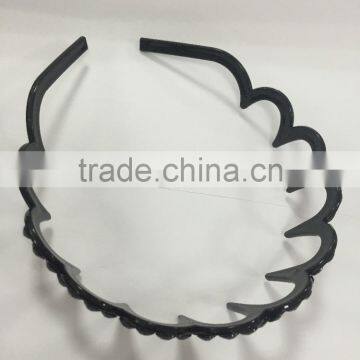 Wholesale New Design Crystal Rhinestone Plastic Girls Hair Bands With Teeth photo-2