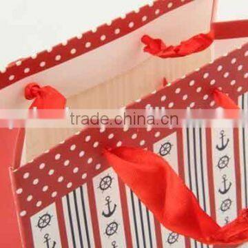 Foldable Gift Bag With Anchor Patterns/ Shopping Bag photo-6