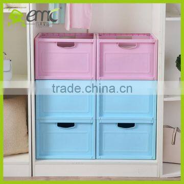 Emc Plastic Foldable Crates for Household, Square Shape Crates for House photo-5