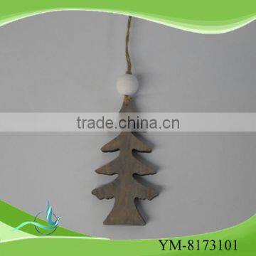 New Christmas Item Wood Pine Decoration