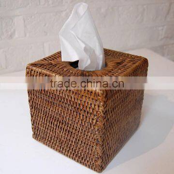 Natural Rattan Tissue Box photo-4