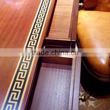 Office Furniture Set ;Hand Carved Wooden Office Furniture,Antique Office Desk Set,Office Desk,Chair, File Cabinet (BG600036) photo-5