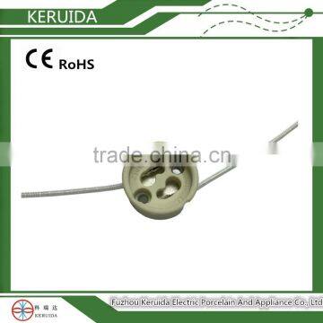 Halogen Porcelain GU10 Lampholder for Led Bulb photo-5