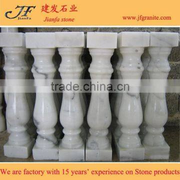 Marble railing baluster