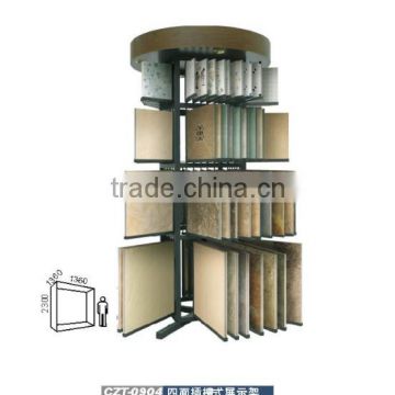 Pull Black MDF board Storage ceramic tile display