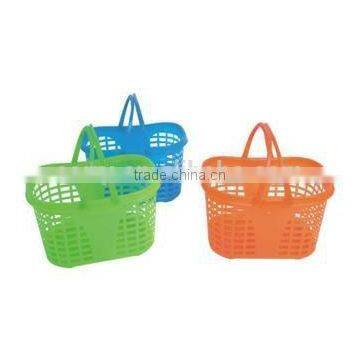 PP Plastic Basket With Handle/Storage Basket/food Basket photo-2