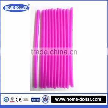 High Quality Bar Accessories Bright Rose Red Long Price for Hard Plastic Drinking Straw photo-2