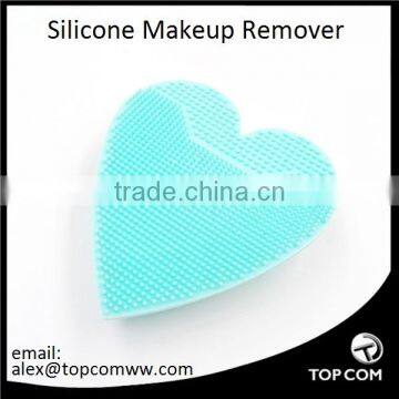 2 Pcs Silicone Facial Cleaning Pads Soft Facial Cleaning Brush, Makeup Cleaning Pad Blackhead Remover Soft Brush photo-2