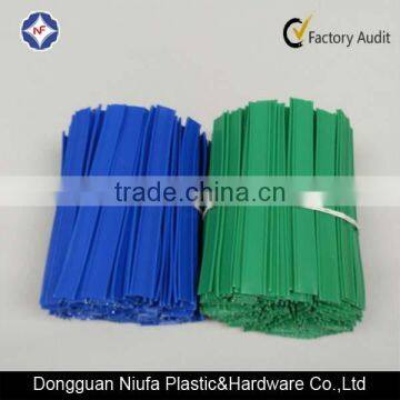Precut Plastic Clip Band/twist Tie With Double Metal Wire for Bread Bags photo-5