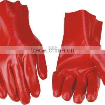 PVC working gloves