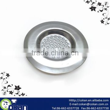 Dia 7.6cm stainless steel sink strainer,bathtub strainer CK-KT480