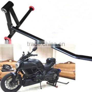 750LBS Motorcycle Paddock Stand Single Swing Arm