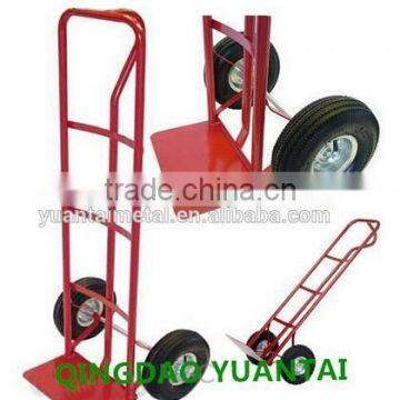 High quality heavy duty hand pull trolley ht1805 with PU foam / pneumatic / solid wheels