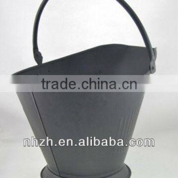 Fireplace Waterloo Black Metal Coal Bucket