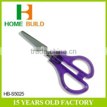 Factory price HB-S5025 5" fashion design safe student scissors