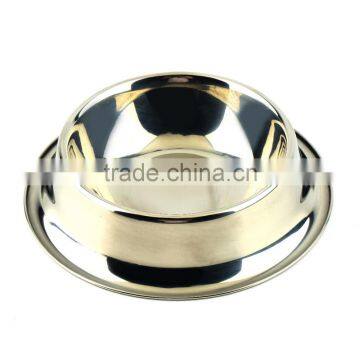1 Standard Stainless Steel Pet Puppy Cat Dog Food or Drink Water Bowl Dish Wholesale photo-6