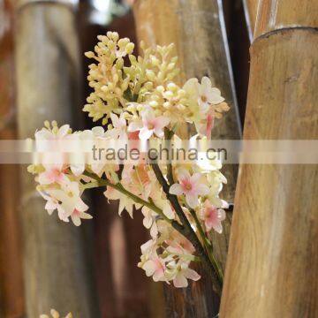 Fabric Wholesale Silk Cloth Flower for Home and Wedding Decoration Artificial Lilac Flowers photo-3
