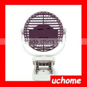 UCHOME 2017 Summer Desk Fan Usb Electric Colorful Mini Clip Fan photo-3