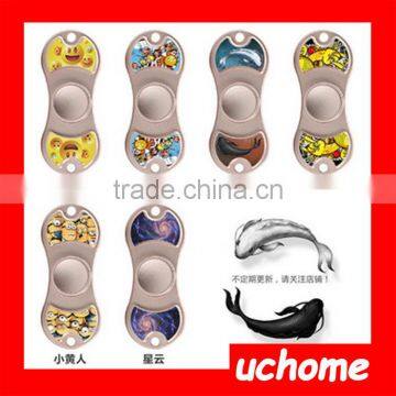 UCHOME 2017 yiwu factory Torqbar brass EDC toys hand spinner for kids