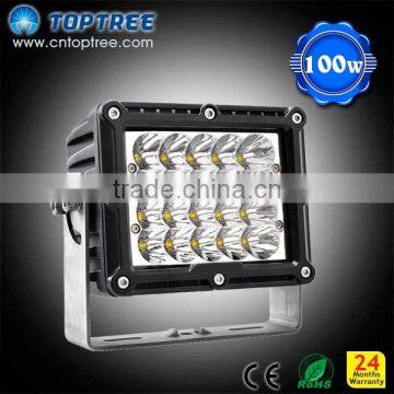 100W Newest Stronger LED Work Light 5W Spot/Flood For Heavy Duty