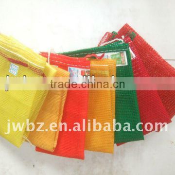 2013 New products plastic vegetables leno mesh bag for sale , China