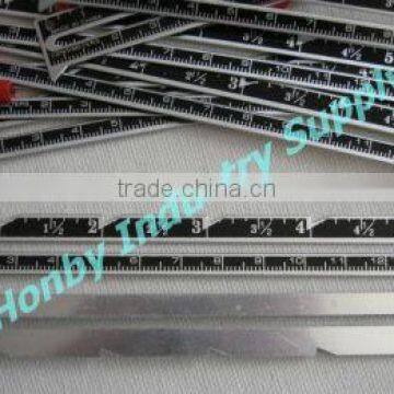 Accurate Measurment 6" Aluminum Knitting Seam Sewing Gauge photo-6