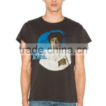 2017 style Cotton Customized Men's Round-neck T shirt designs