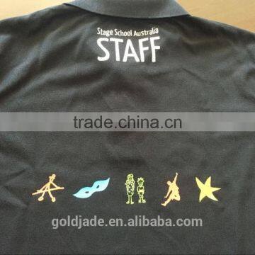 Custom Cotton Student Uniform Pique Polo Shirt for Boys and Girls photo-6