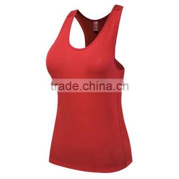 Stylish Wholesale Polyester Fitness Womens Sport Vest Tank Top photo-5