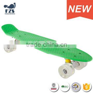 HSJ250 Factory Price PP Skate Board Fish Plastic Skateboard for Children photo-3