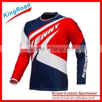 100%polyester Coolmax Downhill Mountain Bike Jersey photo-3