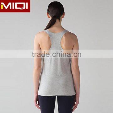 2017 high quality yoga loose tank top with best price woman sport wear tank top