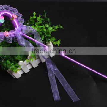 Fashion Kids Wand Heart Shaped Fairy Wands Children Fairy Wands Wholesale Lace Magic Wands for 2016 Favor Party Products photo-6