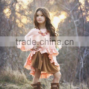 wholesale Girl Dress / BOHO Girls Ruffle Dress / Custom Girls partty Dress