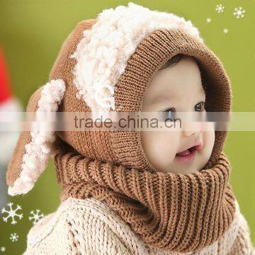 2014 Baby Boys Girls Children Knit Winter Warm Baby Snowman Hat SV012641 photo-3