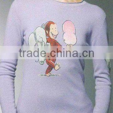 latest designed embroidery jumper sweater