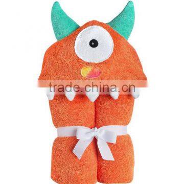 Trade Assurance Custom Cotton Terry Fabric Dinosaur Animal Wholesale Child Caro Home Hooded Towels photo-3