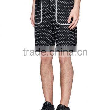 Man French Fashion Tactical Short With Reflective Thread Shorts Dot Design photo-2