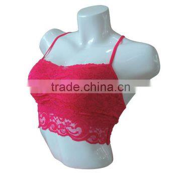 New Style Seamless Woman Underwear Ladies Bra Ladies Tank Top W/lace photo-2