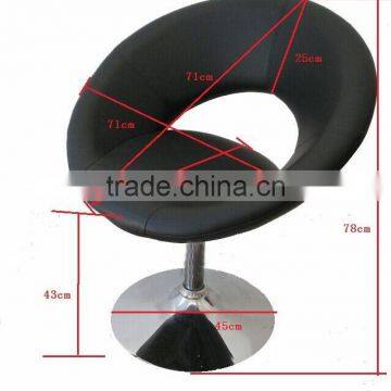 2015 Hot Selling Black Color Good pu Swivel Chair photo-4