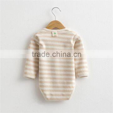 Wholesale Organic Cotton Baby One Piece Rompers Newborn Baby Bodysuit Baby Girl Bodysuit photo-3